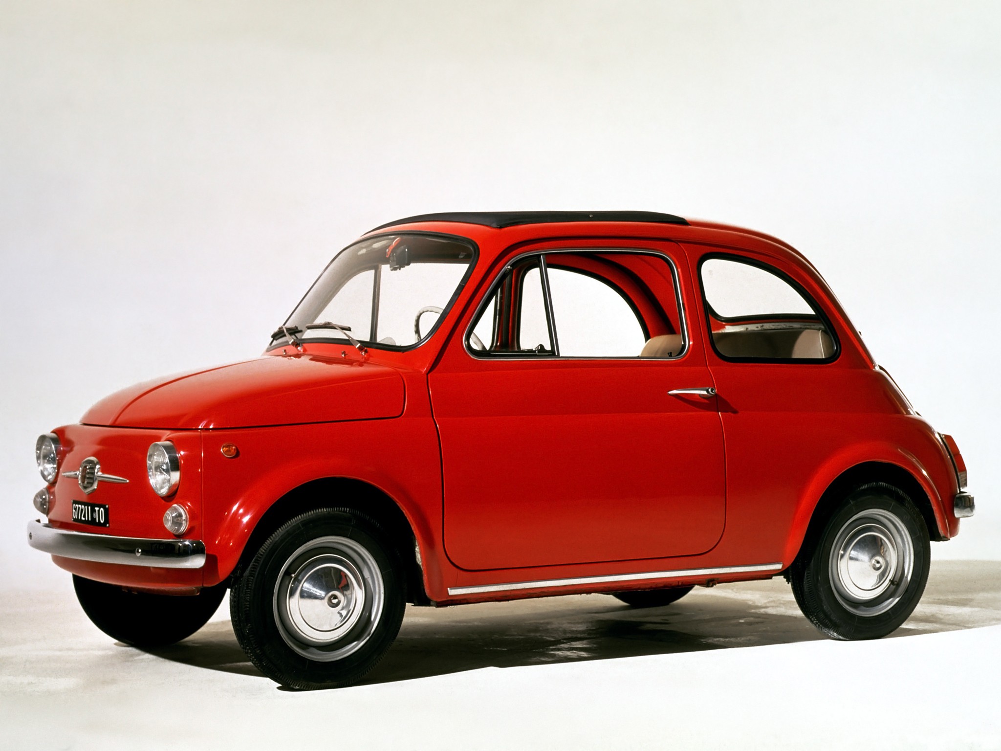 Red Fiat 500 F/Berlina