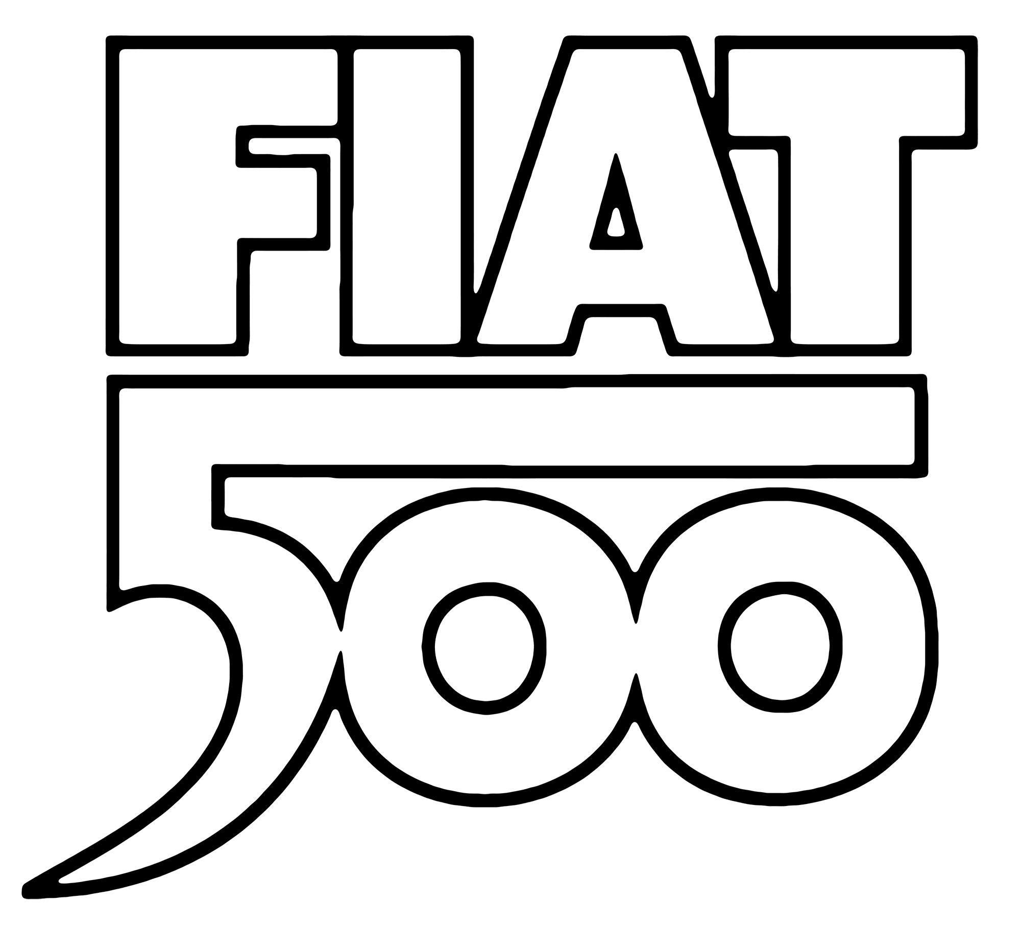 fiat 500 logo png