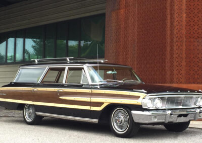 Classic Ford Galaxie 500 station wagon from 1964